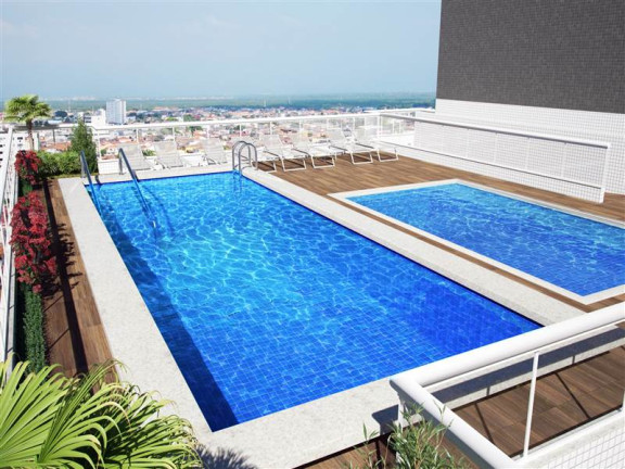 Imagem Apartamento com 1 Quarto à Venda, 56 m² em Forte - Praia Grande Imagem Apartamento com 1 Quarto à Venda, 56 m² em Forte - Praia Grande