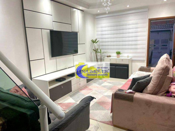 Imagem Sobrado com 3 Quartos à Venda, 108 m² em Parque Jaçatuba - Santo André