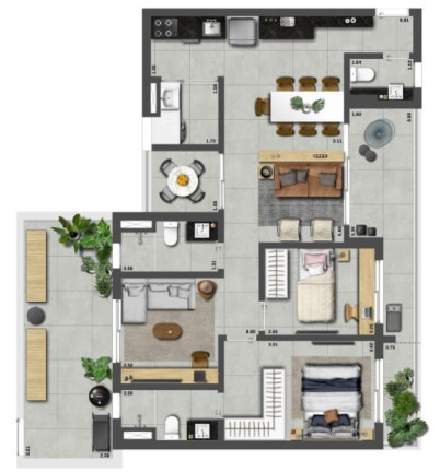 Imagem Imóvel com 3 Quartos à Venda, 107 m² em Moema - São Paulo