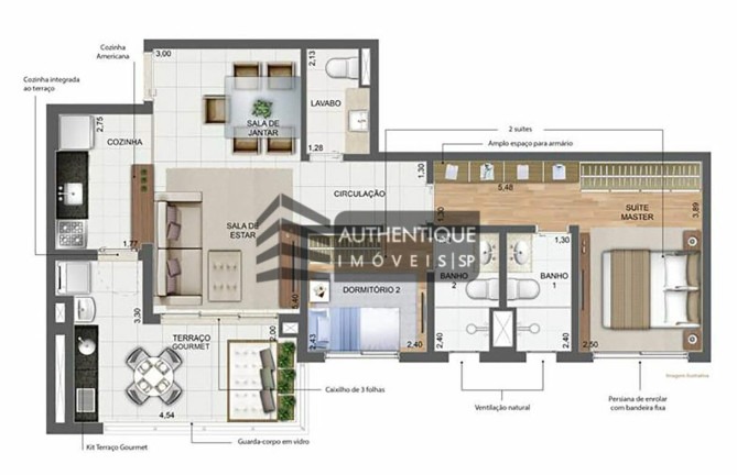 Imagem Apartamento com 2 Quartos à Venda, 81 m² em Aclimação - São Paulo Imagem Apartamento com 2 Quartos à Venda, 81 m² em Aclimação - São Paulo