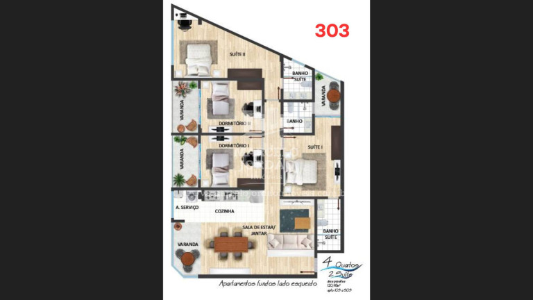 Imagem Apartamento com 3 Quartos à Venda, 120 m² em Balneário De Iriri - Anchieta Imagem Apartamento com 3 Quartos à Venda, 120 m² em Balneário De Iriri - Anchieta
