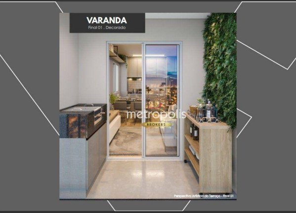 Imagem Apartamento com 2 Quartos à Venda, 40 m² em Vila Eldízia - Santo André Imagem Apartamento com 2 Quartos à Venda, 40 m² em Vila Eldízia - Santo André