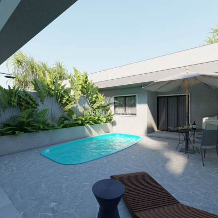 Imagem Casa com 3 Quartos à Venda, 100 m² em Barra Do Sai - Itapoá Imagem Casa com 3 Quartos à Venda, 100 m² em Barra Do Sai - Itapoá