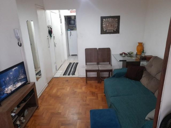 Imagem Apartamento com 1 Quarto à Venda, 46 m² em Centro - São Vicente Imagem Apartamento com 1 Quarto à Venda, 46 m² em Centro - São Vicente