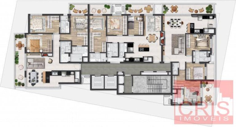 Apartamento com 2 Quartos à Venda, 91 m² em São Bento - Bento Gonçalves
