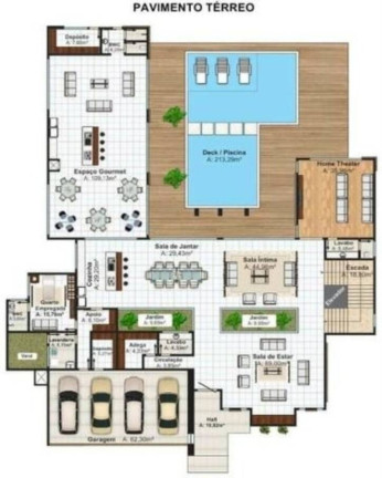 Imagem Casa com 5 Quartos à Venda, 400 m² em Tamboré - Barueri