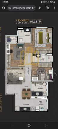 Imagem Apartamento com 3 Quartos à Venda, 69 m² em Jardim Oriente - São José Dos Campos Imagem Apartamento com 3 Quartos à Venda, 69 m² em Jardim Oriente - São José Dos Campos