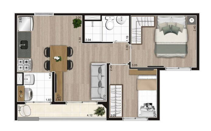 Imagem Apartamento com 2 Quartos à Venda, 38 m² em Pedreira - São Paulo Imagem Apartamento com 2 Quartos à Venda, 38 m² em Pedreira - São Paulo