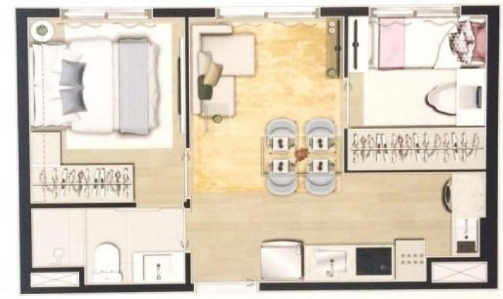 Imagem Apartamento com 2 Quartos à Venda, 34 m² em Tatuapé - São Paulo