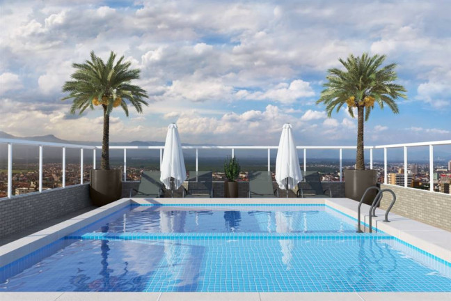 Imagem Apartamento com 1 Quarto à Venda, 40 m² em Guilhermina - Praia Grande