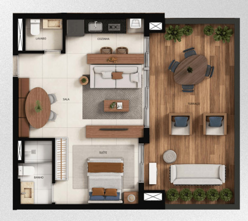 Imagem Apartamento com 2 Quartos à Venda, 74 m² em Serrinha - Goiânia