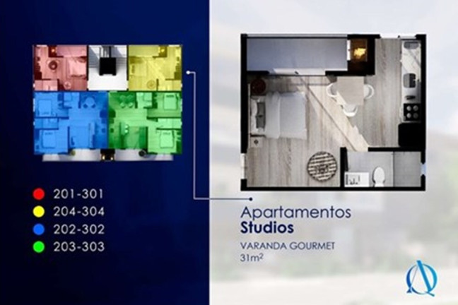 Imagem Imóvel com 1 Quarto à Venda, 31 m² em Ingleses Do Rio Vermelho - Florianópolis Imagem Imóvel com 1 Quarto à Venda, 31 m² em Ingleses Do Rio Vermelho - Florianópolis