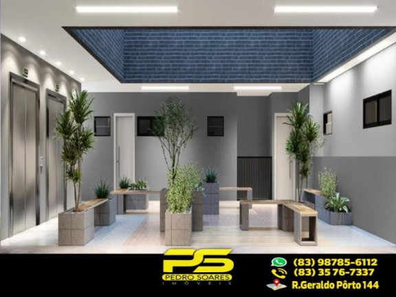 Imagem Apartamento com 2 Quartos à Venda, 50 m² em Jardim Cidade Universitária - João Pessoa Imagem Apartamento com 2 Quartos à Venda, 50 m² em Jardim Cidade Universitária - João Pessoa