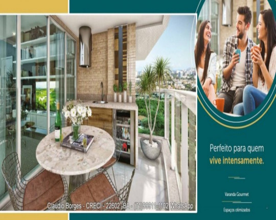 Imagem Apartamento com 2 Quartos à Venda, 72 m² em Caminho Das árvores - Salvador