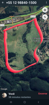 Terreno à Venda, 1 m² em Torrão De Ouro Ii - São José Dos Campos