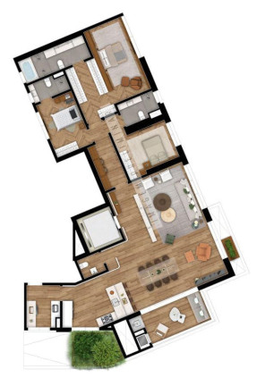 Imagem Apartamento com 3 Quartos à Venda, 145 m² em Bigorrilho - Curitiba
