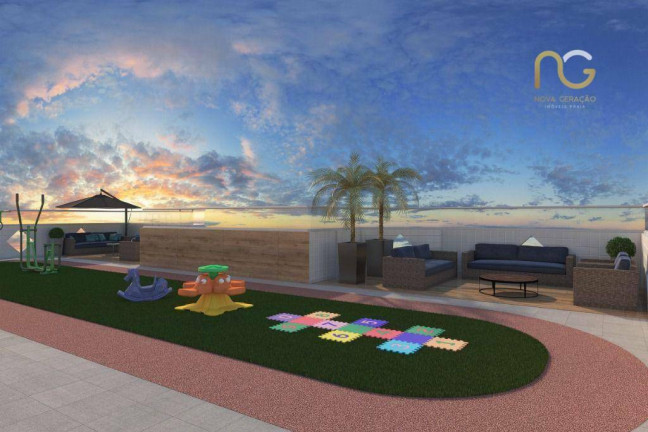 Imagem Apartamento com 1 Quarto à Venda, 54 m² em Aviação - Praia Grande
