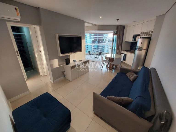 Imagem Apartamento com 1 Quarto à Venda, 45 m² em Gonzaga - Santos
