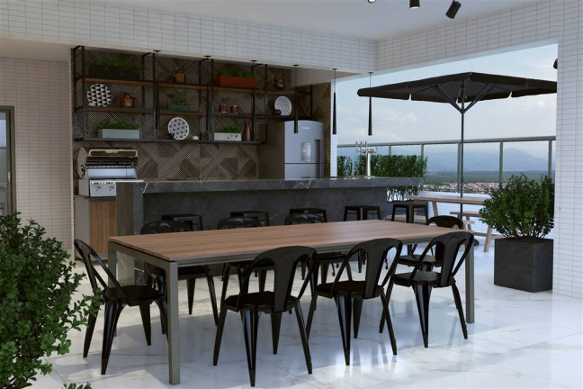 Imagem Apartamento com 3 Quartos à Venda, 115 m² em Guilhermina - Praia Grande
