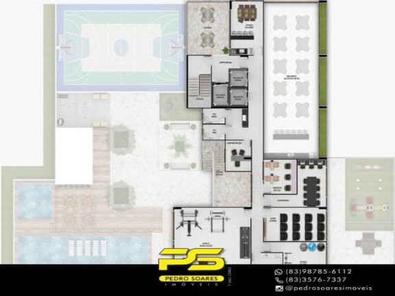 Imagem Apartamento com 3 Quartos à Venda, 62 m² em Brisamar - João Pessoa Imagem Apartamento com 3 Quartos à Venda, 62 m² em Brisamar - João Pessoa