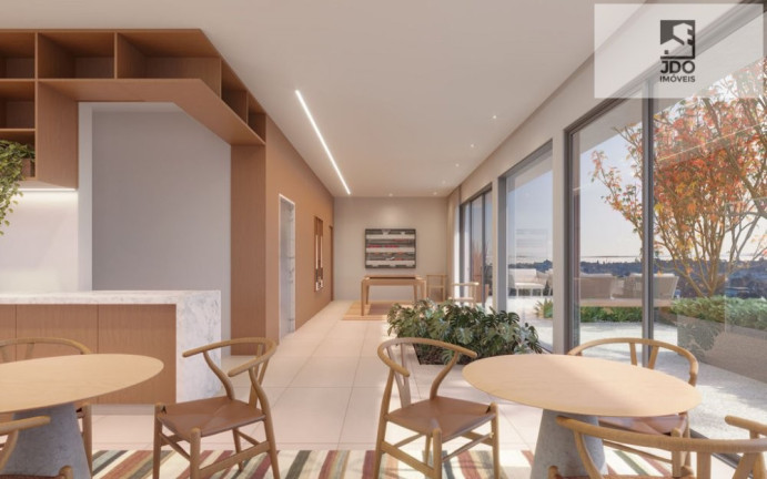 Imagem Apartamento com 1 Quarto à Venda, 63 m² em Centro Cívico - Curitiba