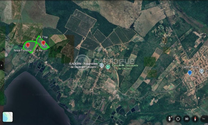 Imagem Terreno à Venda, 121.000 m² em Morrinhos - Nísia Floresta Imagem Terreno à Venda, 121.000 m² em Morrinhos - Nísia Floresta