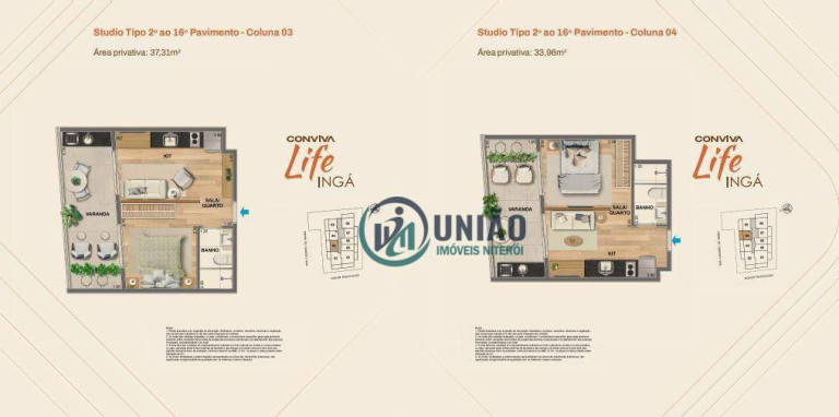 Imagem Apartamento com 1 Quarto à Venda, 33 m² em Ingá - Niterói