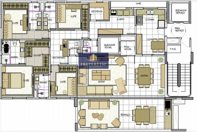 Imagem Apartamento com 4 Quartos à Venda, 212 m² em Perdizes - São Paulo