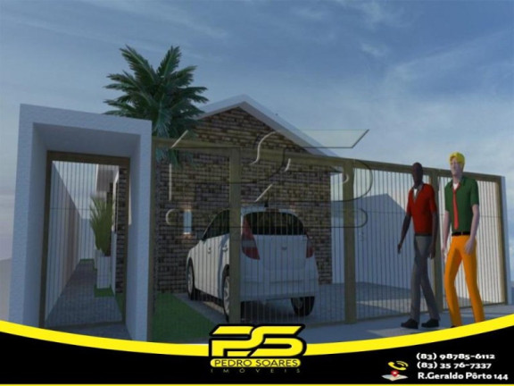 Imagem Casa com 2 Quartos à Venda, 34 m² em Funcionários - João Pessoa