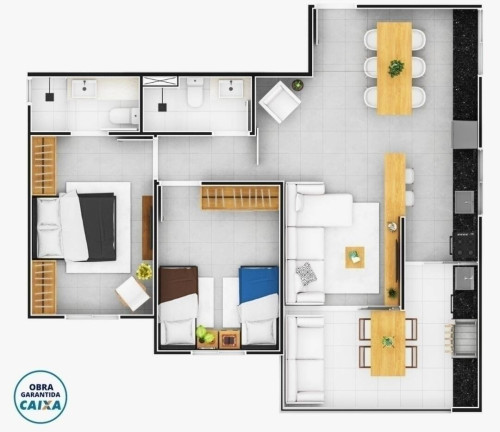 Imagem Apartamento com 2 Quartos à Venda, 66 m² em Prainha - Caraguatatuba Imagem Apartamento com 2 Quartos à Venda, 66 m² em Prainha - Caraguatatuba
