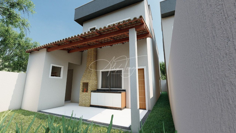 Imagem Casa com 3 Quartos à Venda, 150 m² em Manguinhos - Serra Imagem Casa com 3 Quartos à Venda, 150 m² em Manguinhos - Serra