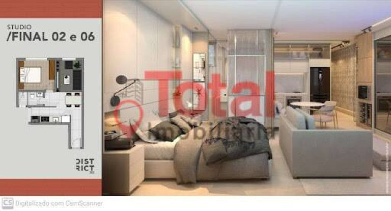 Imagem Apartamento com 1 Quarto à Venda, 35 m² em Horto - Ipatinga
