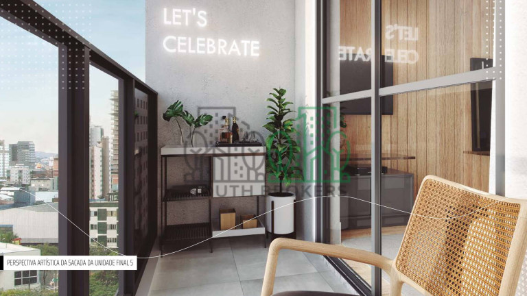 Imagem Apartamento com 1 Quarto à Venda, 30 m² em Mercês - Curitiba