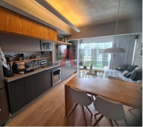 Imagem Apartamento com 1 Quarto à Venda, 50 m² em Brooklin - São Paulo Imagem Apartamento com 1 Quarto à Venda, 50 m² em Brooklin - São Paulo