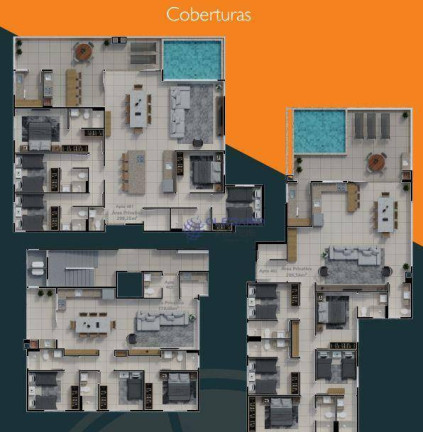 Imagem Apartamento com 3 Quartos à Venda, 101 m² em Armação - Penha Imagem Apartamento com 3 Quartos à Venda, 101 m² em Armação - Penha