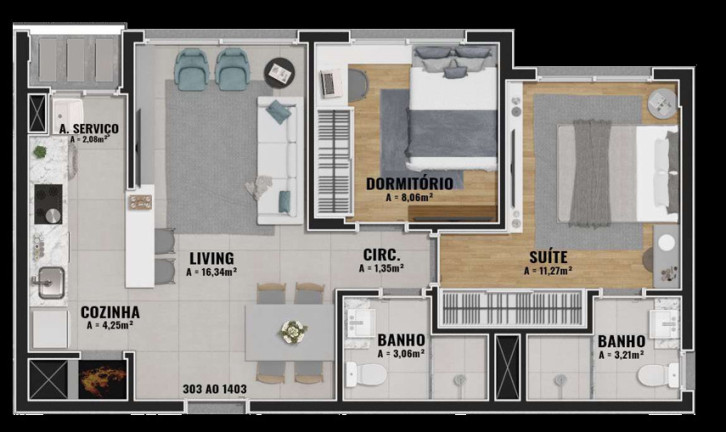 Imagem Apartamento com 2 Quartos à Venda, 76 m² em Jardim Botânico - Porto Alegre