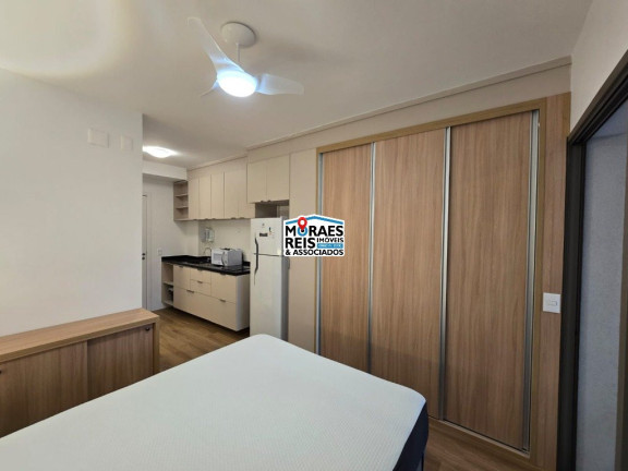 Imagem Apartamento com 1 Quarto para Alugar, 31 m² em Santo Amaro - São Paulo