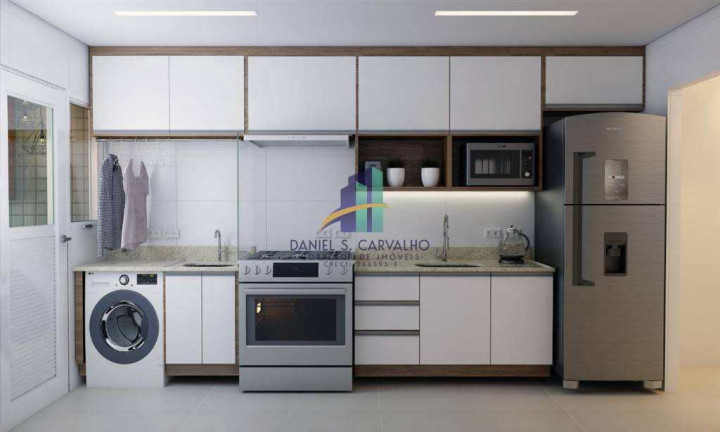 Imagem Apartamento com 1 Quarto à Venda, 54 m² em Guilhermina - Praia Grande