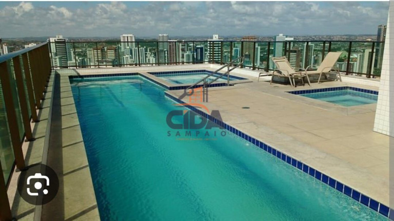 Imagem Flat com 2 Quartos para Alugar, 53 m² em Boa Viagem - Recife