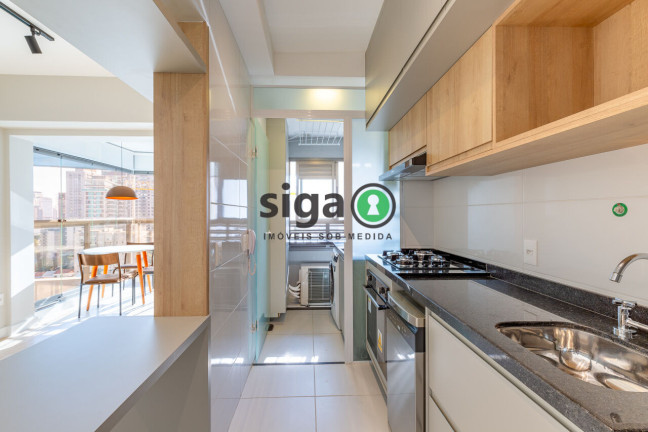 Imagem Apartamento com 1 Quarto para Alugar, 50 m² em Brooklin - São Paulo Imagem Apartamento com 1 Quarto para Alugar, 50 m² em Brooklin - São Paulo