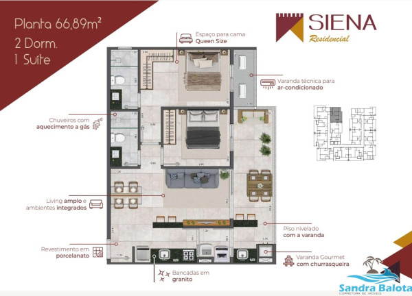 Imagem Apartamento com 2 Quartos à Venda, 64 m² em Itaguá - Ubatuba Imagem Apartamento com 2 Quartos à Venda, 64 m² em Itaguá - Ubatuba