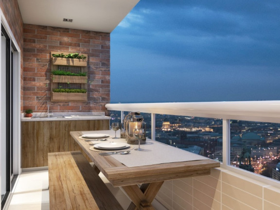 Imagem Apartamento com 2 Quartos à Venda, em Parque Bitaru - São Vicente Imagem Apartamento com 2 Quartos à Venda, em Parque Bitaru - São Vicente