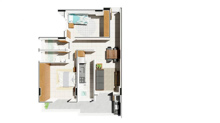 Imagem Apartamento com 2 Quartos à Venda, 75 m² em Caiçara - Praia Grande Imagem Apartamento com 2 Quartos à Venda, 75 m² em Caiçara - Praia Grande