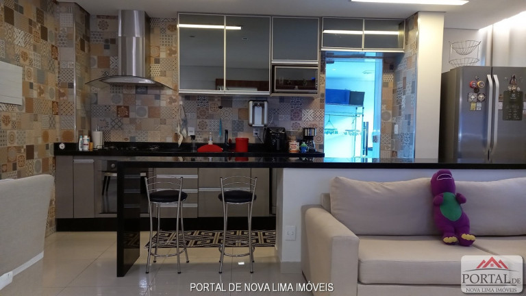 Imagem Apartamento com 3 Quartos à Venda, 100 m² em Oswaldo Barbosa Pena Ii - Nova Lima