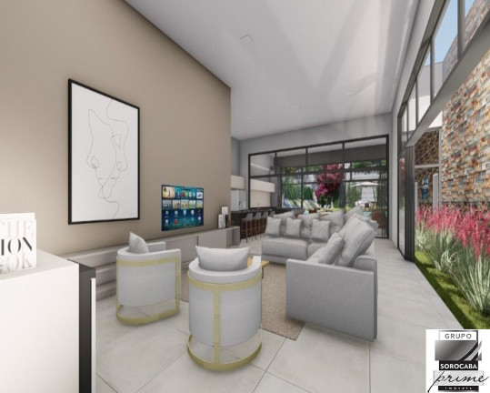Imagem Casa com 4 Quartos à Venda, 508 m² em Condomínio Terras De São José - Itu Imagem Casa com 4 Quartos à Venda, 508 m² em Condomínio Terras De São José - Itu
