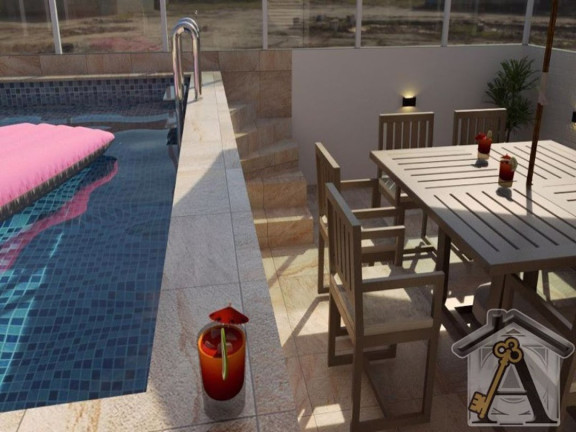 Imagem Casa com 2 Quartos à Venda, 115 m² em Marapé - Santos Imagem Casa com 2 Quartos à Venda, 115 m² em Marapé - Santos