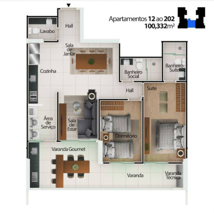 Imagem Apartamento com 2 Quartos à Venda, 100 m² em Centro - Mongagua Imagem Apartamento com 2 Quartos à Venda, 100 m² em Centro - Mongagua