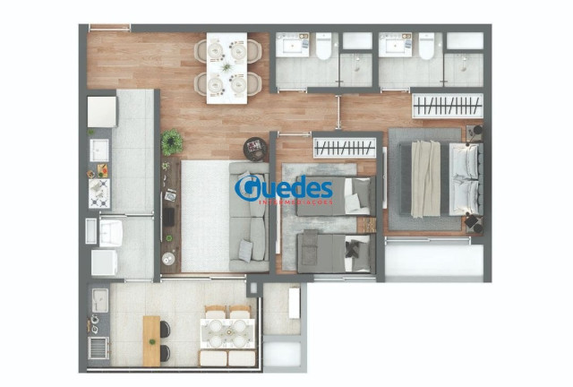 Imagem Apartamento com 1 Quarto à Venda, 24 m² em Vila Clementino - São Paulo