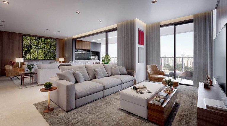 Imagem Apartamento com 4 Quartos à Venda, 158 m² em Brooklin Paulista - São Paulo