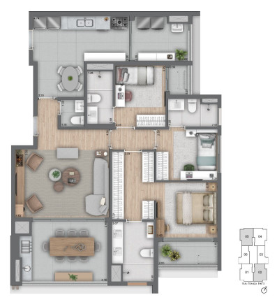 Imagem Apartamento com 3 Quartos à Venda, 93 m² em Vila Mariana - São Paulo Imagem Apartamento com 3 Quartos à Venda, 93 m² em Vila Mariana - São Paulo